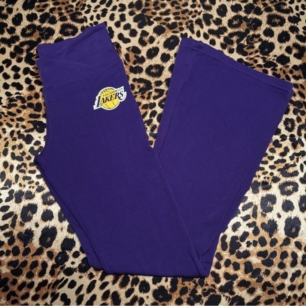 Forever 21 Purple Boot Cut Pants